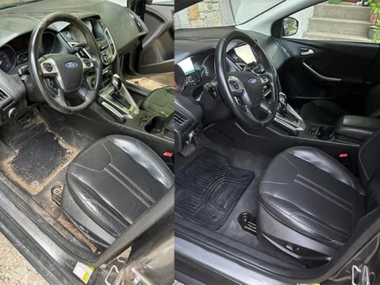Interior Before and After - Here are some before and after pics of some of the details we've had the pleasure of bringing back to life. Interior Before and After - Here are some before and after pics of some of the details we've had the pleasure of bringing back to life.