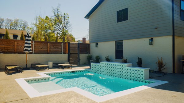 Custom Family Pool - Sometimes you just want a small pool to enhance the look of your property and provide a spot to cool off in the summer! Custom Family Pool - Sometimes you just want a small pool to enhance the look of your property and provide a spot to cool off in the summer!