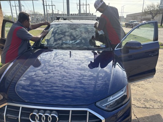 Luxury Vehicle Windshield Replacement - Another productive day at ShinePro Services! Our team completed professional windshield replacement on a Audi, restoring the vehicle back to OEM standards.
These advanced vehicles are equipped with critical ADAS (Advanced Driver Assistance Systems) like lane departure warning, adaptive cruise control, and collision avoidance. That’s why, after each install, we performed precise ADAS recalibrations to ensure each system is fully functional and safe on the road.
At ShinePro, we don’t just replace your glass—we restore your vehicle’s safety features with factory-accurate calibrations.
✅ OEM Quality Installs
✅ ADAS Recalibration On-Site
✅ Fast Turnaround
✅ Trusted by Fleet and Individual Vehicle Owners Luxury Vehicle Windshield Replacement - Another productive day at ShinePro Services! Our team completed professional windshield replacement on a Audi, restoring the vehicle back to OEM standards.
These advanced vehicles are equipped with critical ADAS (Advanced Driver Assistance Systems) like lane departure warning, adaptive cruise control, and collision avoidance. That’s why, after each install, we performed precise ADAS recalibrations to ensure each system is fully functional and safe on the road.
At ShinePro, we don’t just replace your glass—we restore your vehicle’s safety features with factory-accurate calibrations.
✅ OEM Quality Installs
✅ ADAS Recalibration On-Site
✅ Fast Turnaround
✅ Trusted by Fleet and Individual Vehicle Owners