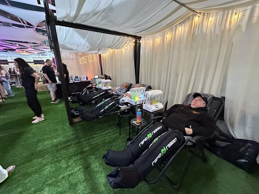 BottleRock 2023 Vendor - We were the only CRYO vendor at bottlerock 2023!