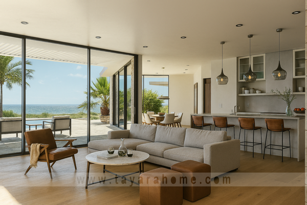 New Construction house Design in San Diego - With over 3,800 sq ft of new construction area, four bedrooms, three bathrooms, and an open living/kitchen/dining space, we designed the architecture, both exterior and interior, for this entire house, as well as the outdoor pool area and outdoor kitchen. The design style is sleek and contemporary, featuring full walls, expansive windows, and exquisite, yet simple luxury, that is both classic and minimalist, serving the homeowner’s family well in daily life. New Construction house Design in San Diego - With over 3,800 sq ft of new construction area, four bedrooms, three bathrooms, and an open living/kitchen/dining space, we designed the architecture, both exterior and interior, for this entire house, as well as the outdoor pool area and outdoor kitchen. The design style is sleek and contemporary, featuring full walls, expansive windows, and exquisite, yet simple luxury, that is both classic and minimalist, serving the homeowner’s family well in daily life.