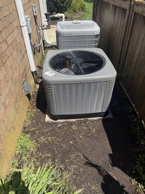 Townhouse 0% Financing - This customer qualified for 0% financing from JCP&L.  Aged and non-working equipment was replaced with anew Rheem high efficiency Air Conditioner and Furnace.  Before and after pictures provided.  CONTACT US to see if you can qualify for financing a New HVAC system for your home or place of business!  Trust us today and you'll trust us tomorrow.