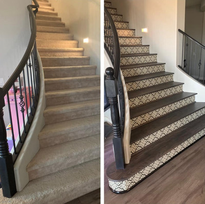 Custom Stairs & Railings - Custom Stairs & Railings
Enhance your home’s beauty and safety with our custom stairs and railings. Whether you’re looking for a modern, elegant staircase or a classic, timeless look, our skilled team brings your vision to life with flawless craftsmanship and quality materials. We work closely with you from design to installation, ensuring every detail matches your home’s style and your personal preferences. Elevate your space—contact us today for a consultation!