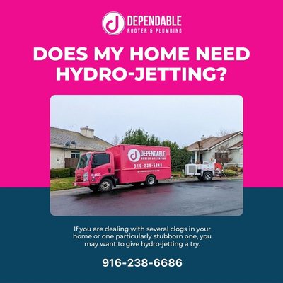 DRAIN CLEANING & HYDRO JETTING - At Dependable Rooter and Plumbing, we want to provide you with quality results that exceed your expectations on every visit! No job is too small or big for us!
Also, ask us about: repiping, water heaters, outdoor drain cleaning, drain clogs, toilet installation, and sewer service. DRAIN CLEANING & HYDRO JETTING - At Dependable Rooter and Plumbing, we want to provide you with quality results that exceed your expectations on every visit! No job is too small or big for us!
Also, ask us about: repiping, water heaters, outdoor drain cleaning, drain clogs, toilet installation, and sewer service.
