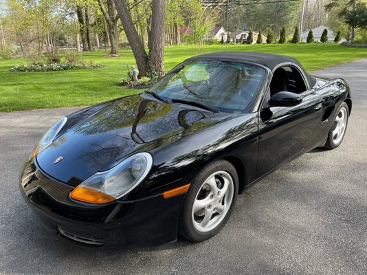 Porsche Boxster Paint Correction and Ceramic Coating - Absolutely revived the paint on this 20 year old Porsche with a 2 step paint correction. Deep mirror like finish sealed in with a Ceramic Coating to make washing the car a breeze for the next 4 years. Porsche Boxster Paint Correction and Ceramic Coating - Absolutely revived the paint on this 20 year old Porsche with a 2 step paint correction. Deep mirror like finish sealed in with a Ceramic Coating to make washing the car a breeze for the next 4 years.