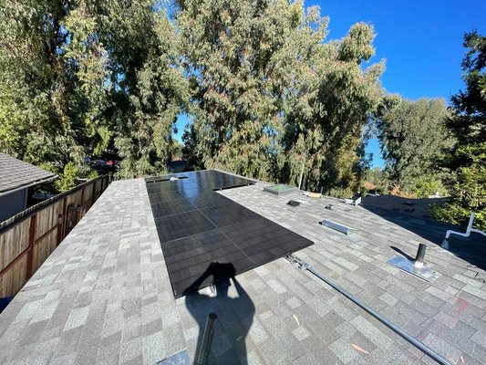 New Construction Solar Installation & ADU - This is a new construction project that we installed solar on both the front house and the ADU. New Construction Solar Installation & ADU - This is a new construction project that we installed solar on both the front house and the ADU.