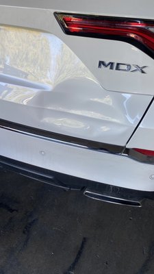 Ding Dent Studio Acura MDX - We have more than 14 years fixing dents and we take 45 minutes on that project Ding Dent Studio Acura MDX - We have more than 14 years fixing dents and we take 45 minutes on that project
