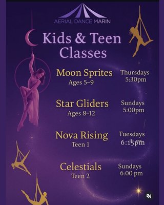 Classes - Classes and events for all ages I'm Silks, Lyra, Trapeze, Circus Arts and more!