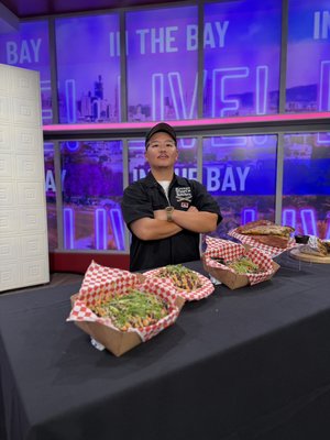 Korean Papi’s Kitchen featured on Live In The Bay with Kron 4! (2025 & 2026) - We are very grateful to be featured on Live in The Bay with Kron 4! Thank you so much for having us! Korean Papi’s Kitchen featured on Live In The Bay with Kron 4! (2025 & 2026) - We are very grateful to be featured on Live in The Bay with Kron 4! Thank you so much for having us!
