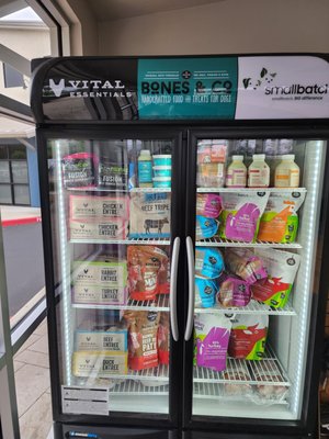 Dog Food - We proudly carry a wide selection of raw and cooked food options for your pets! All of our brands are small companies who focus on whole food nutrition with ZERO fillers and no synthetic vitamins and minerals. Dog Food - We proudly carry a wide selection of raw and cooked food options for your pets! All of our brands are small companies who focus on whole food nutrition with ZERO fillers and no synthetic vitamins and minerals.