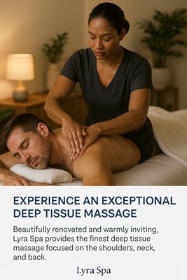 Relax & Recharge During Your Business Trip - siting the South Bay for a business trip or conference? Treat yourself to a professional massage at Lyra Spa, where comfort and skilled therapy meet. Located in central Sunnyvale, we’re just a short drive from San Jose, Mountain View, and Santa Clara.

Whether you’re dealing with travel fatigue, neck and back tension from long flights, or simply need to relax after meetings, we offer personalized massage sessions tailored to your needs.
