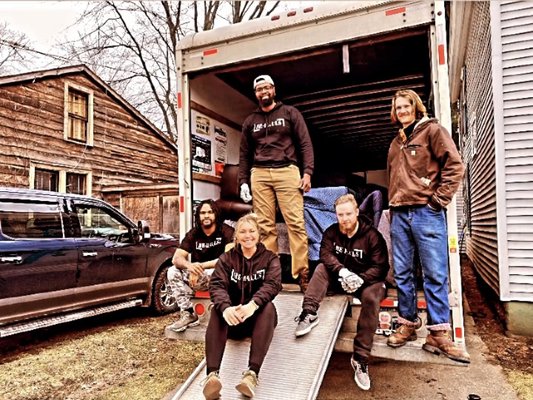 3Bdrm Storage-In Relocation - HE-Hauls Team Completed a Packing & Wrapped a 3 Bedroom Home and Unloaded into 10x30 Storage