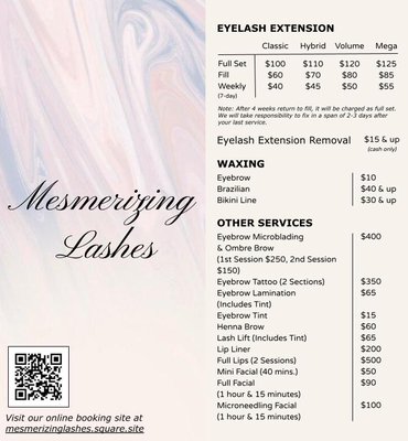 More Information - This includes aftercare instructions, special combination/holiday deals, etc. More Information - This includes aftercare instructions, special combination/holiday deals, etc.