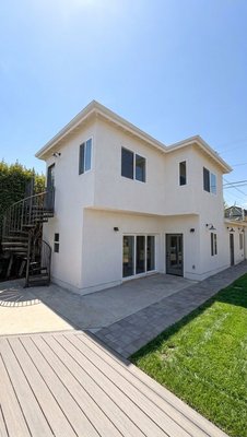 Second &  First Story Addition - This is a 1200 ft.² ADU with the first and second floor addition, a new bathroom, exterior staircase, a new laundry, and complete renovation of the Space.