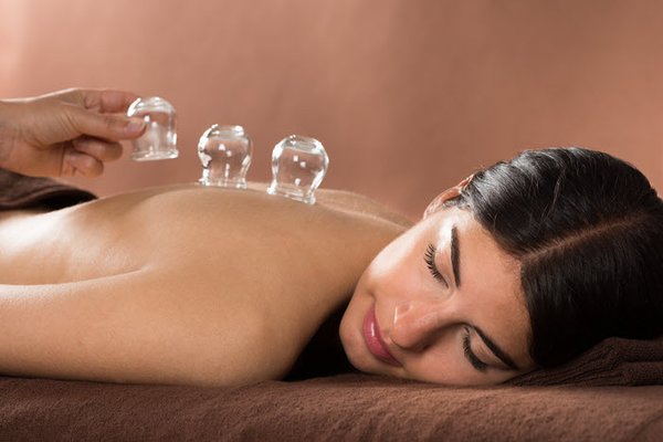 Myofascial Cupping Therapy - Cupping therapy is a Chinese medicine technique that has been used for centuries for many different conditions. Glass, plastic, or silicone cups are placed on the skin, creating a vacuum-like seal from the lack of oxygen.
The superficial muscle layer is drawn up into the cup, which stimulates the circulation of blood, breaks up adhesions, and creates a pathway for toxins to be drawn out of the body through the lymphatic system.
It has been found that cupping therapy can affect tissues up to 4 inches deep; affecting blood vessels, fascia, muscles, and scar tissue.
We offer Stationary Cupping and Gliding Cupping- go to our website to check out the details! Myofascial Cupping Therapy - Cupping therapy is a Chinese medicine technique that has been used for centuries for many different conditions. Glass, plastic, or silicone cups are placed on the skin, creating a vacuum-like seal from the lack of oxygen.
The superficial muscle layer is drawn up into the cup, which stimulates the circulation of blood, breaks up adhesions, and creates a pathway for toxins to be drawn out of the body through the lymphatic system.
It has been found that cupping therapy can affect tissues up to 4 inches deep; affecting blood vessels, fascia, muscles, and scar tissue.
We offer Stationary Cupping and Gliding Cupping- go to our website to check out the details!