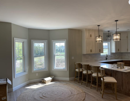New Condo - Interior Paint Project - Superior Painting Services is a family-run painting company that provides interior painting, cabinet refinishing and deck staining services around the Bedford, IN and Bloomington, IN areas.
Whether you're painting a bedroom, bathroom, or refinishing your kitchen cabinets, you can rest assured that we're going to treat you like you are part of the family! New Condo - Interior Paint Project - Superior Painting Services is a family-run painting company that provides interior painting, cabinet refinishing and deck staining services around the Bedford, IN and Bloomington, IN areas.
Whether you're painting a bedroom, bathroom, or refinishing your kitchen cabinets, you can rest assured that we're going to treat you like you are part of the family!