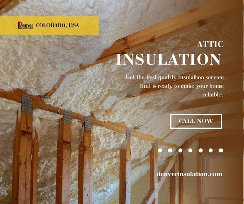 Attic Insulation - We help our customers save money with Denver Insulation's high-performance insulation. When you have our team of skilled professionals working on your home, you know that you are receiving a top-notch product with fast and efficient services. Don't spend another month stressing about your high-energy costs, call Denver Insulation today! Attic Insulation - We help our customers save money with Denver Insulation's high-performance insulation. When you have our team of skilled professionals working on your home, you know that you are receiving a top-notch product with fast and efficient services. Don't spend another month stressing about your high-energy costs, call Denver Insulation today!