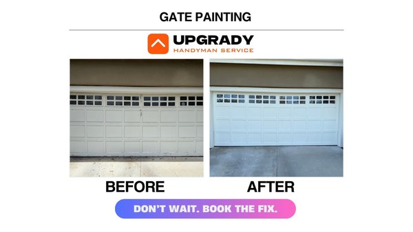 GATE PAINTING - Gate painting project in Orange County: surface preparation and application of durable, weather-resistant paint for lasting protection and an attractive finish. Quality and reliability guaranteed. Book your appointment today!