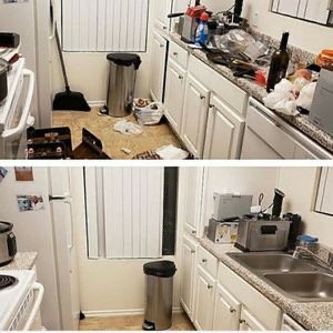 Deep Cleaning of the kitchen - Deep Cleaning of the big house after having a Newborn