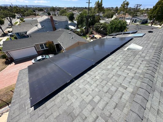 Tile Roof Solar Installation - AWS Solar designed and installed this solar system on a tile roof home inLos Angeles, with careful attention to roof type, clean layout, and long-term durability. The homeowner wanted to reduce electric bills while maintaining a professional finished appearance that complemented the home. This project highlights our experience installing solar on tile roofs with a focus on workmanship, aesthetics, and reliable system performance.
