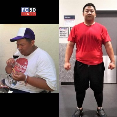 Client Highlight - "Before I started training with FC50, health and wellness was on my priority. Once I've started training, it changed my life around. I've lost over 100lbs, no longer pre-diabetic, no more high blood pressure, I have lots of energy and I'm much more confident in myself mentally and physically. For anyone who is looking for change and an outstanding program (I've shopped around to see what's available in the area), this is the place to be!" - Jonathan