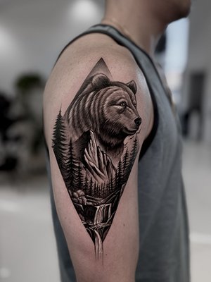 Black & Grey Realism Tattoos - Explore our black and grey realism tattoos, featuring custom artwork with detailed shading, smooth gradients, and lifelike designs. Whether you're looking for wildlife, portraits, or nature-inspired pieces, every tattoo is designed specifically for the client with a focus on precision, artistry, and lasting quality. Black & Grey Realism Tattoos - Explore our black and grey realism tattoos, featuring custom artwork with detailed shading, smooth gradients, and lifelike designs. Whether you're looking for wildlife, portraits, or nature-inspired pieces, every tattoo is designed specifically for the client with a focus on precision, artistry, and lasting quality.