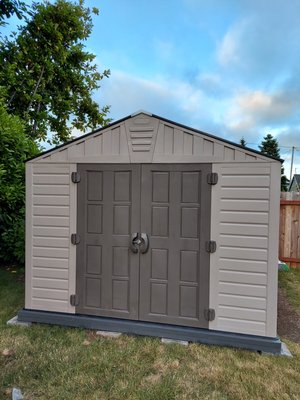 storage unit project - This was a platform build. And storage unit assembly  project
