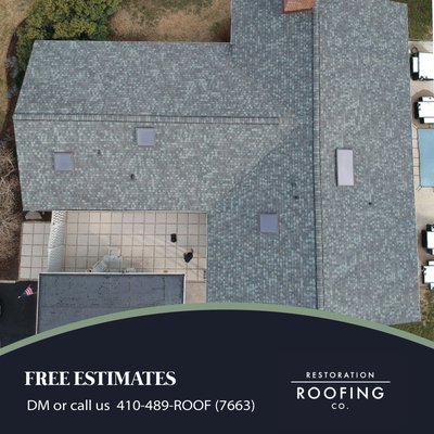 CertainTeed Landmark Pro Georgetown Grey - Howard County, MD - Our team is extremely professional, we will keep you up to date with all the progress during the change of your roof.
If you need help with your roof, please send us a DM or call us 410-489-ROOF (7663) you can also email us jose@restorationroofingco.com CertainTeed Landmark Pro Georgetown Grey - Howard County, MD - Our team is extremely professional, we will keep you up to date with all the progress during the change of your roof.
If you need help with your roof, please send us a DM or call us 410-489-ROOF (7663) you can also email us jose@restorationroofingco.com