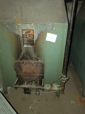 Multiple services on 1920s gravity heaters. - Couple of preventive maintenances, and retrofits on old gravity heaters. Multiple services on 1920s gravity heaters. - Couple of preventive maintenances, and retrofits on old gravity heaters.