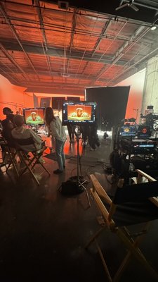 Starbucks Commercial - On this StarBucks Commercial we Provided Complete Video Assist with live grading, Digital Asset Management, Live Streaming & several Monitors as production needs.