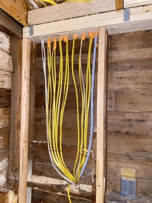 Rebuilding after fire in 2 units. - Rough wiring after 2 units were damaged during a fire. Rough electrical ready for inspections.