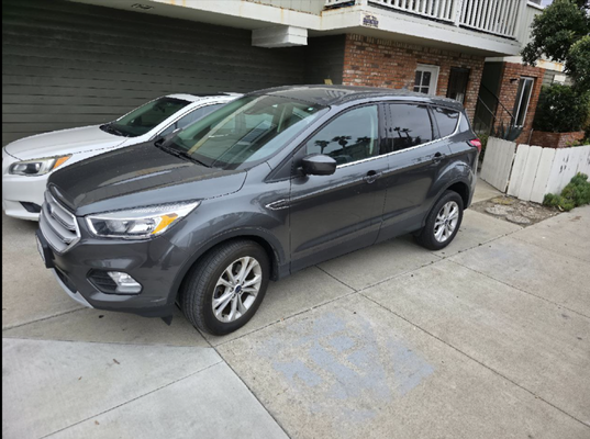 Ford Escape 2019 - The client lost the key to a 2019 Ford Escape. I unlocked the vehicle using tools. The alarm was active. Inside the car, I found a special code that allowed me to disable the alarm and proceed with key programming. I used a universal Autel key, programmed it to the vehicle, and the car started successfully — it is now fully operational