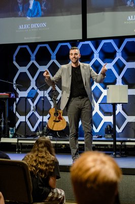 Faith Conference - I was hired by Faith Community Fellowship to be the entertainer at their student conference. I created a unique act just for the students to engage the audience. I also weaved in storytelling to make the show more impactful for the students.