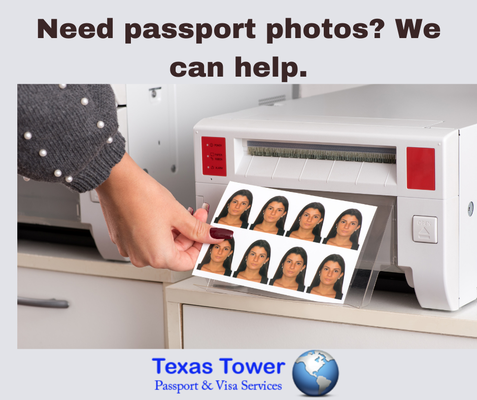 US Passport and Immigration Photo Services - Do you require a compliant photo for your U.S. passport or immigration documents? 📸 Texas Tower Passport & Visa Services provides expert photography that meets all official standards. Our knowledgeable team ensures a swift and seamless experience, allowing you to prepare for your travels with confidence. US Passport and Immigration Photo Services - Do you require a compliant photo for your U.S. passport or immigration documents? 📸 Texas Tower Passport & Visa Services provides expert photography that meets all official standards. Our knowledgeable team ensures a swift and seamless experience, allowing you to prepare for your travels with confidence.