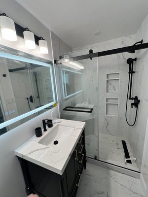 Shower Remodel - Upgrade your bathroom with a stunning new tiled shower! Expertly installed, sleek, and easy to maintain — the perfect blend of style and function. Get your dream shower today!