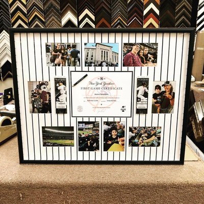Examples of our work - Custom framed pieces
