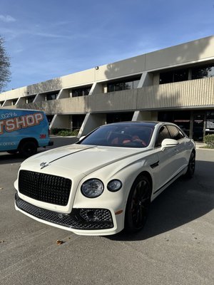 2026 Bentley Flying Spur - Chrome Delete - Chrome delete on all chrome (excluding emblems)