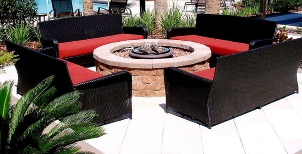Fire Pits and Paving - We offer a wide selection of paver fire pit kits to fit any space or need. Smaller gas fire pits can be installed in your pool enclosure for bug free enjoyment. Larger fire pits can be added to your backyard space for enjoyment with friends and family. Gas fire pits burn clean with no smoke or mess to clean-up. You can also control the amount of flame you desire. Fire Pits and Paving - We offer a wide selection of paver fire pit kits to fit any space or need. Smaller gas fire pits can be installed in your pool enclosure for bug free enjoyment. Larger fire pits can be added to your backyard space for enjoyment with friends and family. Gas fire pits burn clean with no smoke or mess to clean-up. You can also control the amount of flame you desire.