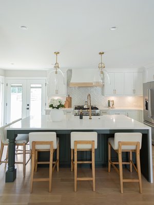 Kitchen Remodel - We opened up this 35 year old kitchen by removing a wall between the kitchen and dining area, following an engineer's precise instructions to ensure a smooth and safe process.
Now this space feels brighter more connected and ready for memories to be made!