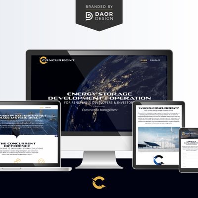 New Brand & Website for an Energy Storage Company - When the owners of Concurrent first reached out to our team, they were looking to give their brand and website a professional touch ahead of an upcoming trade show. Our team worked closely with the team at Concurrent to bring their refreshed brand and new website to life just in time for their big event. Now Concurrent has a brand and website they're proud of that will help drive their business forward. New Brand & Website for an Energy Storage Company - When the owners of Concurrent first reached out to our team, they were looking to give their brand and website a professional touch ahead of an upcoming trade show. Our team worked closely with the team at Concurrent to bring their refreshed brand and new website to life just in time for their big event. Now Concurrent has a brand and website they're proud of that will help drive their business forward.