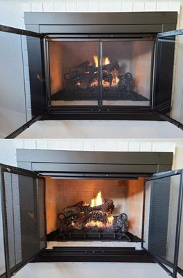 Log Sets - Replace your wood burning fireplace with a gas log set! Log Sets - Replace your wood burning fireplace with a gas log set!
