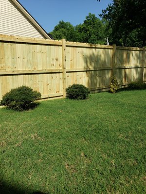 Nail Up Fences in Atlanta - An Atlanta homeowner reached out to us in need of a new fence for his property. From there, our team was there every step of the way! Here’s a look at our end-to-end customer service:Our sales team communicated with the homeowner to better understand his needsOur estimation team took the appropriate measurements along the property line to be able to provide an accurate & detailed quote for the new fenceOur Director of Field Operations and Launch Manager went to the property to ensure a smooth installation and high-quality finished productIn the end, the customer had this beautiful new fence, complete with the shadow box style on the sides for extra privacy.If you’re in the Atlanta area and are interested in a fence repair or fence replacement, let us know. We can help you along the way!
