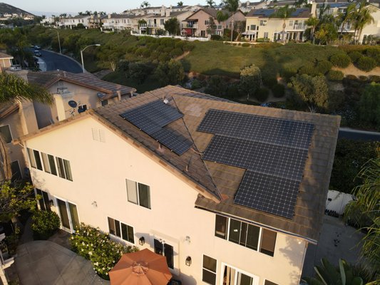 Solar panel installation Orange county - 6kW system install. Solar panel installation Orange county - 6kW system install.
