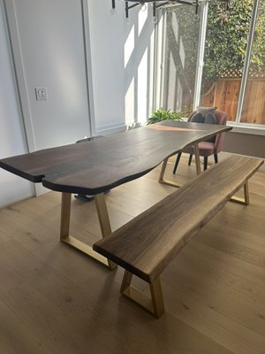 Dining tables - We specialize in custom dining tables, both live edge and straight edge, reclaimed wood and slabs. Dining tables - We specialize in custom dining tables, both live edge and straight edge, reclaimed wood and slabs.
