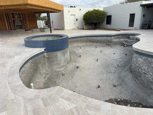 Spa add project - This is a spa add that we were involved in. We plumbed the new spa Spa add project - This is a spa add that we were involved in. We plumbed the new spa