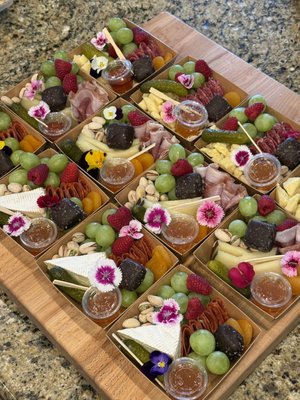 Staff Appreciation Event - Individually packaged mini grazers for a staff appreciation event. Staff Appreciation Event - Individually packaged mini grazers for a staff appreciation event.