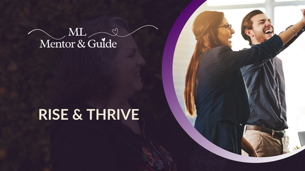 Rise & Thrive - This is the most exclusive way to work with me.

Rise & Thrive is personal and professional coaching. We will identify the areas to focus on and set goals to transform your life!

You will have your unique Growth Plan to thrive!

Details:

All sessions are 1:1 and customized to your unique needs
Recommended duration is (12) sessions over 4 months.
Sessions are one hour long. If you are ready for change and to transform your life, then this is it.