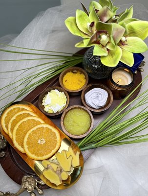 Our Pedicures - Enjoy a customized luxury pedicure experience tailored to your specific needs, featuring a choice of scents, oils. Complete with a hot stone massage and paraffin wax foot treatment. Having eye steam mask for your best relaxing ambiance.