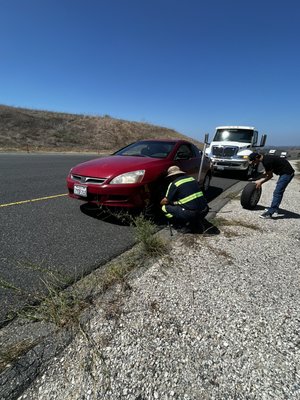 Need a Tow? We've Got You Covered! - Stranded on the side of the road? Dead battery in the parking lot? Whatever the situation, our top-notch towing service is here to help! 🚦

🔸 24/7 Availability
🔸 Quick Response Time
🔸 Friendly, Trained Professionals
🔸 Safe & Reliable Equipment

Don't let a breakdown ruin your day. Give us a call, and we'll be there in a flash! Trust in our expertise to get you and your vehicle to safety. 🛠