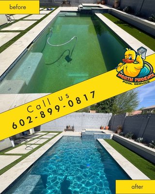 From Green to Clean - ✨ Before & After: Pool Draining & Acid Wash Transformation! ✨

Over time, pools can develop stains, buildup, and lose their shine—but a professional drain and acid wash can bring them back to life! 🌊

For this project, we:
✔️ Drained the pool
✔️ Performed an acid wash to remove stubborn stains
✔️ Cleaned the tile with an exceptional recommended company
✔️ Refilled the pool for a fresh, sparkling finish